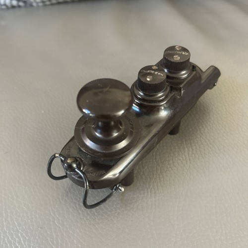 Bakelite morse code - bakelite, tapper
