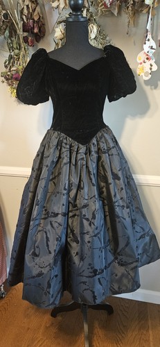 Vintage 1980s black splater - vintage,