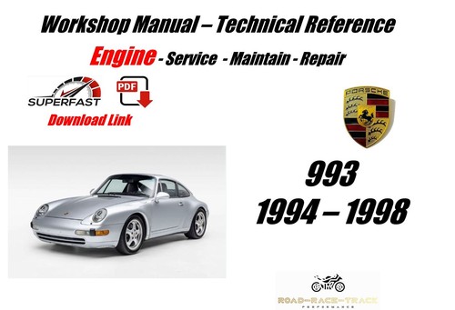 Porsche 993 engine workshop - 993,