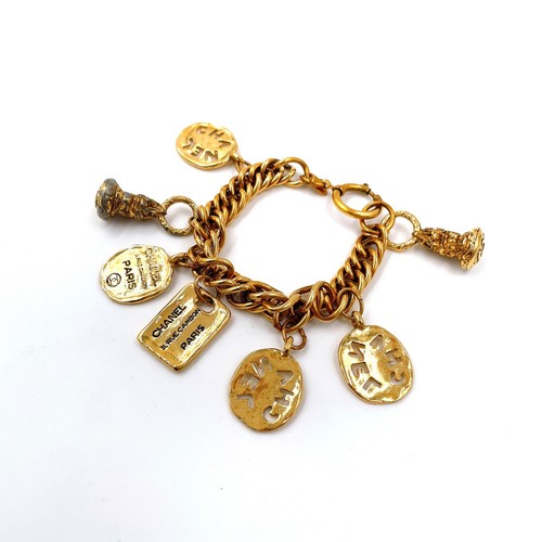 Chanel vintage charm bracelet - chanel,