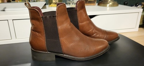 Next tan real - leather, chelsea