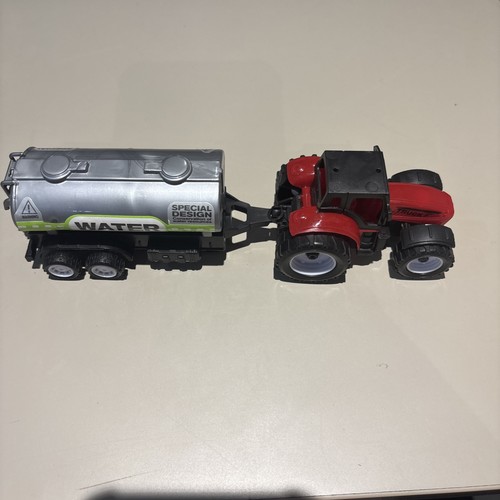 Kandytoys red toy farm tractor