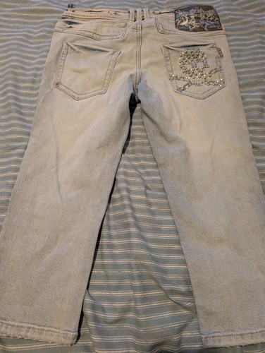 River island cropped jeans - river,