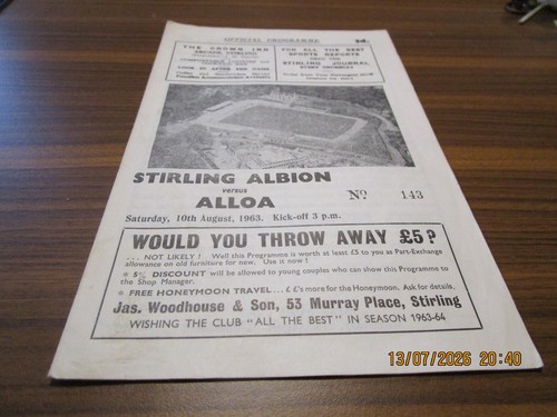 Stirling albion alloa - ,