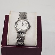 Movado Silver White Face Swiss