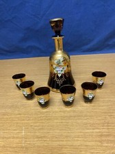 Vintage Bohemian Czech Purple