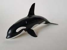 SCHLEICH ORCA KILLER WHALE Vintage 1995 Retired Animal Super Detail EXCELLENT
