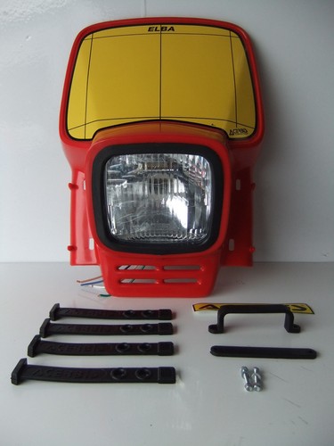 Acerbis red headlight enduro - acerbis,