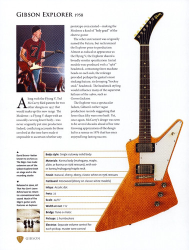 1958 gibson explorer - gibson,