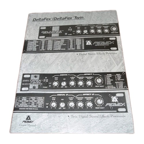 Peavey deltafex - peavey,