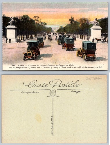 Vintage paris champs élysées - vintage, champs-Élysées