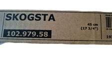 Ikea Original Skogsta Wooden Stool 48cm High New Boxed