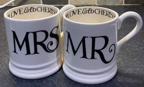 Emma bridgewater mrs mugs - mr,