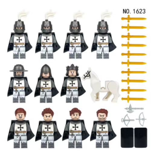 Custom lego medieval knights - custom,