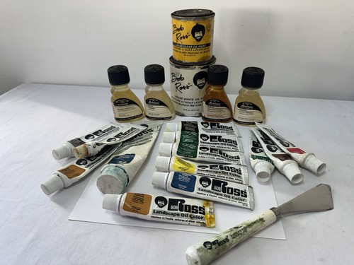 Bob ross oil paints - /, &