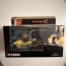 Corgi Collection- Bond Collection Gyrocopter 04601 You Only Live Twice 007 Boxed