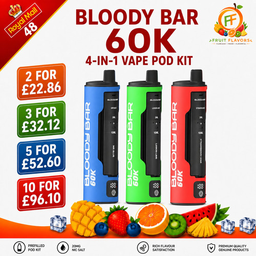 Bloody bar 60k vape pod - bloody,