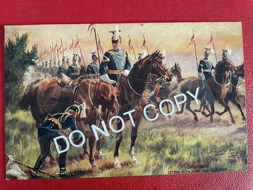 21st lancers tuck card - 21st, lancers.