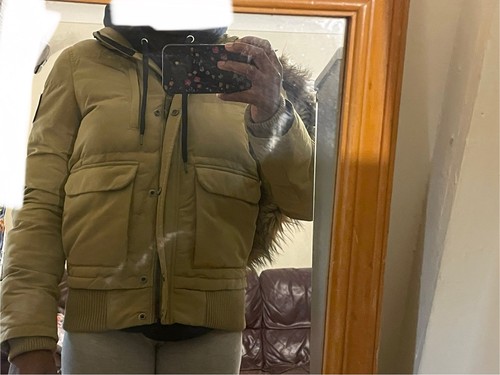 Superdry khaki bomber jacket - superdry,