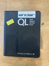 SINCLAIR  QL  Original Software/ Quill, Abacus,  Archive, Easel