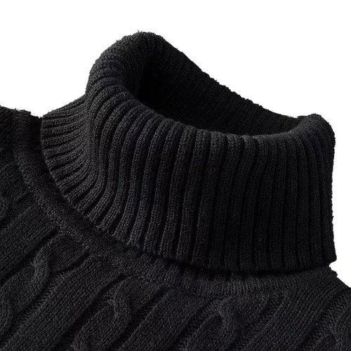 Men warm wool turtleneck - warm,