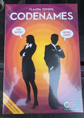 Codenames board game czech - board,