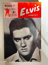 ELVIS MONTHLY 2ND YEAR NUMBER 7 GOOD CONDITION