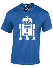 R2D2 SILHOUETTE KIDS CHILDRENS T SHIRT STAR TROOPER STORM WARS TOP