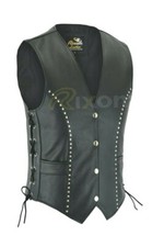 Ladies Leather Waistcoat Vest
