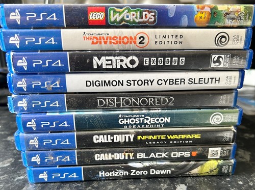 Various playstation games - various, 4