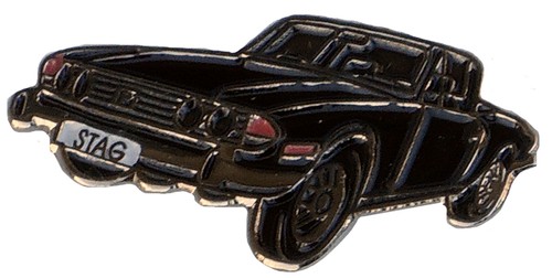 Triumph stag car - cut, lapel