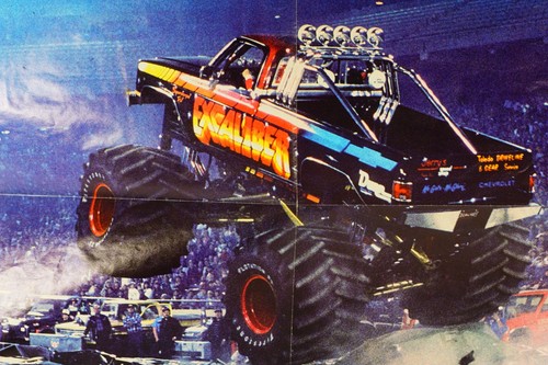 Rare c1988 excaliber - rare, monster