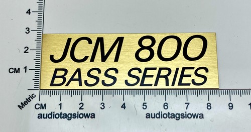 Marshall jcm 800 - bass, series