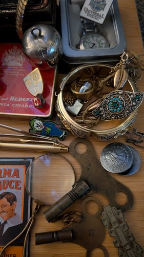 Vintage antique mixed items - vintage,