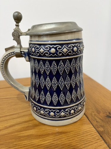 Beer stein tankard - stein/tankard, pewter