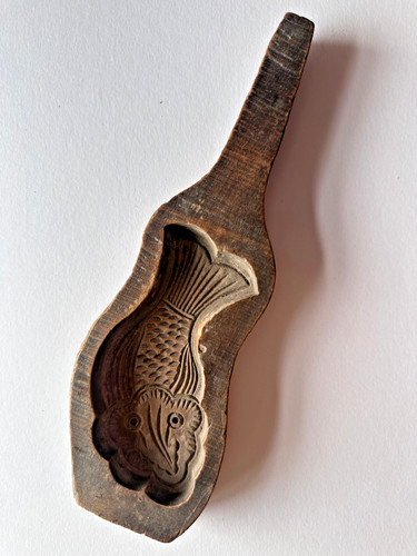 Antique japanese hand - japanese, carved