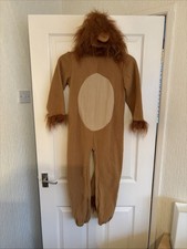 Lion Costume All In One Dress Up Age 5-7 Years Fancy Dress Outfit