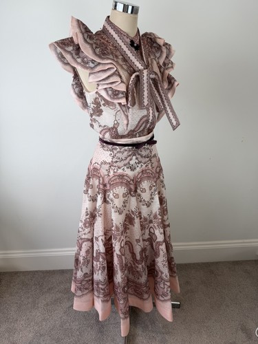 Zimmermann crush flared midi - zimmermann,