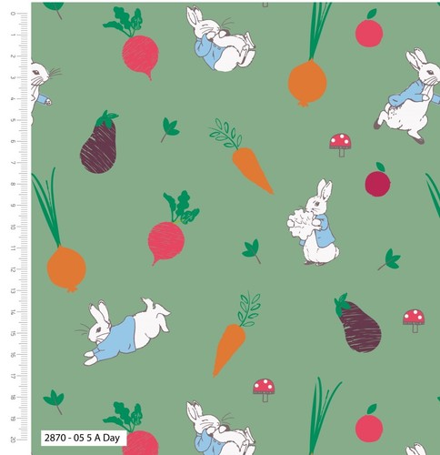 Peter rabbit fabric day - peter, 5