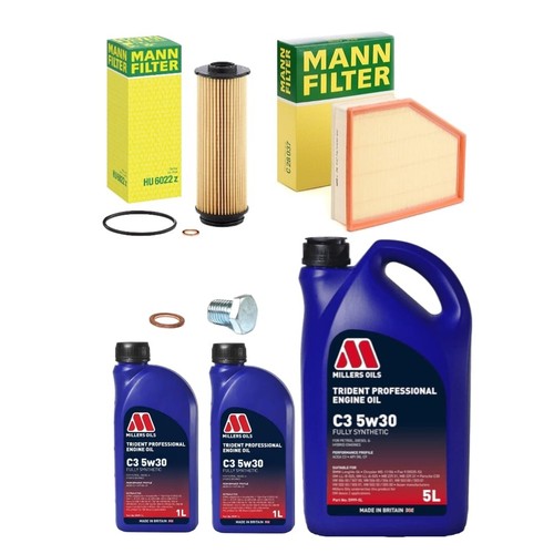 Mann air oil filters - oil, service