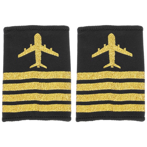 2pcs pilot shoulder - pilot, epaulettes