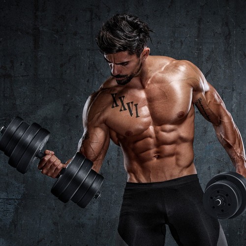 Adjustable dumbbell set - 1,