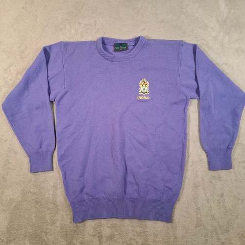 Glenmuir jumper mens purple - xs,