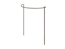 Rusty Bow Plant Supports - Raw