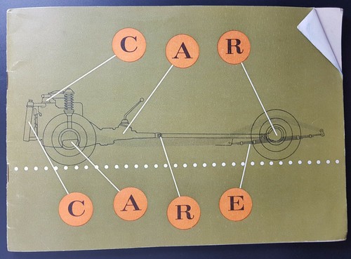 Castrol car care - "car, booklet