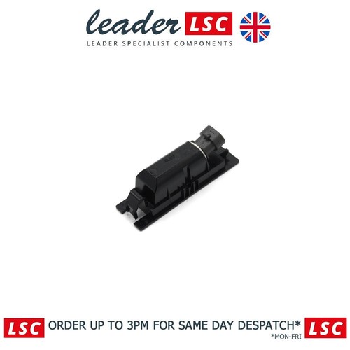 Rear number plate - number, light