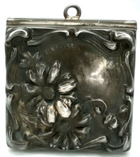 Antique Sterling Silver Snuff