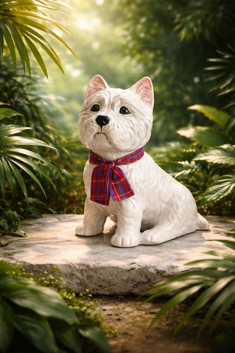 Vintage west highland terrier