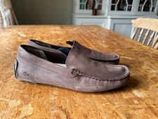 MENS LACOSTE BROWN LEATHER