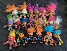 VINTAGE TROLL BUNDLE 80s 90s Trolls Toys Dolls Battle Trolls Franken Troll Lot